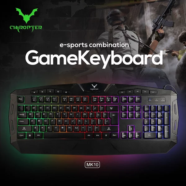 ⁦كيبورد ام كي 10 ماركة كايروبتر⁩ - الصورة ⁦2⁩