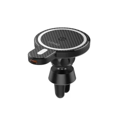 شاحن وايرليس ماك سيف وستاند للسياره ماركة لدنيو - الصورة 2