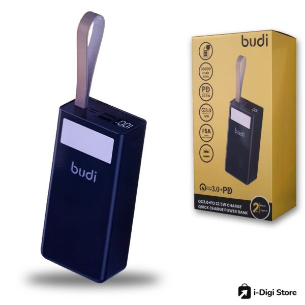 ⁦باور بانك بودي 30 الف مللي أمبير شحن سريع⁩ - الصورة ⁦1⁩