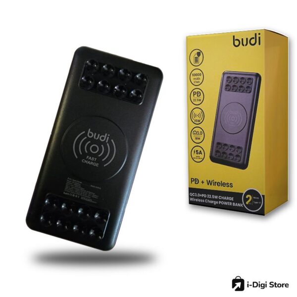 ⁦باوربانك بودي وايرليس شحن سريع سعة ١٠ الاف⁩ - الصورة ⁦1⁩
