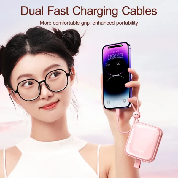 ⁦باوربانك 10 الف ملي امبير شحن سريع نسائي⁩ - الصورة ⁦3⁩